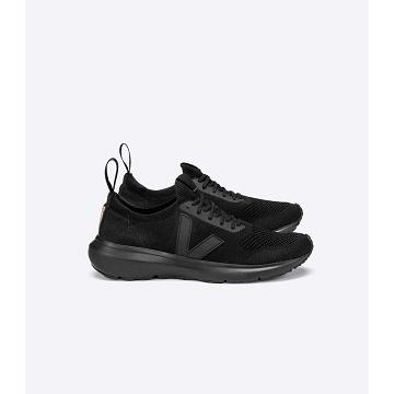 Black Men's Veja STYLE 2 V-KNIT VEJA X RICK OWENS Running Shoes | AU 157SGL